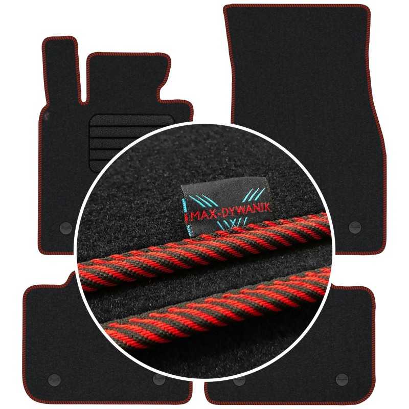 BMW s6 G32 GT 2017- Veliūriniai kilimėliai MAX-DYWANIK
