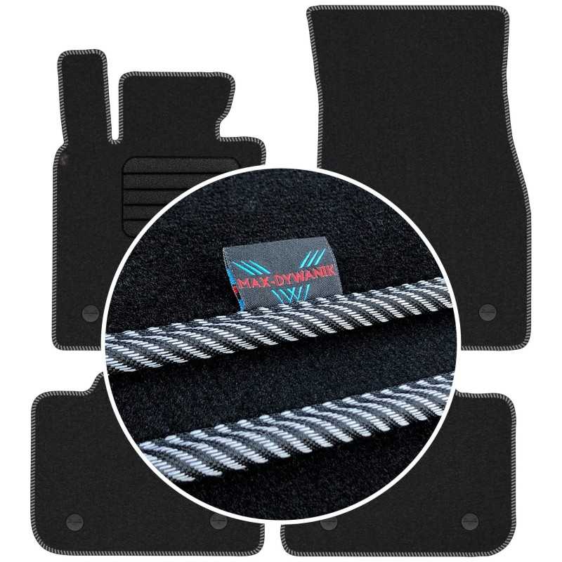 BMW s6 G32 GT 2017- Veliūriniai kilimėliai MAX-DYWANIK