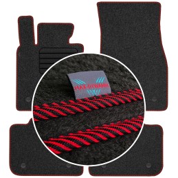 BMW s6 G32 GT 2017- Veliūriniai kilimėliai MAX-DYWANIK