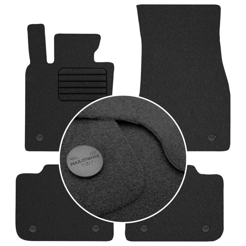 BMW s6 G32 GT 2017- Veliūriniai kilimėliai MAX-DYWANIK