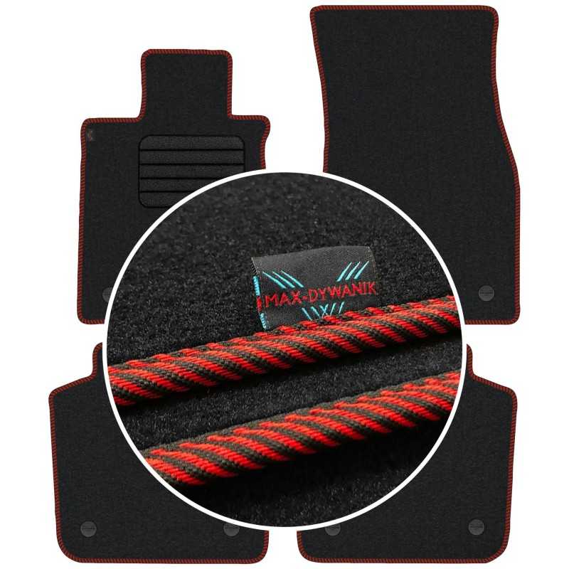 BMW s7 G12 Long 2015- Veliūriniai kilimėliai MAX-DYWANIK