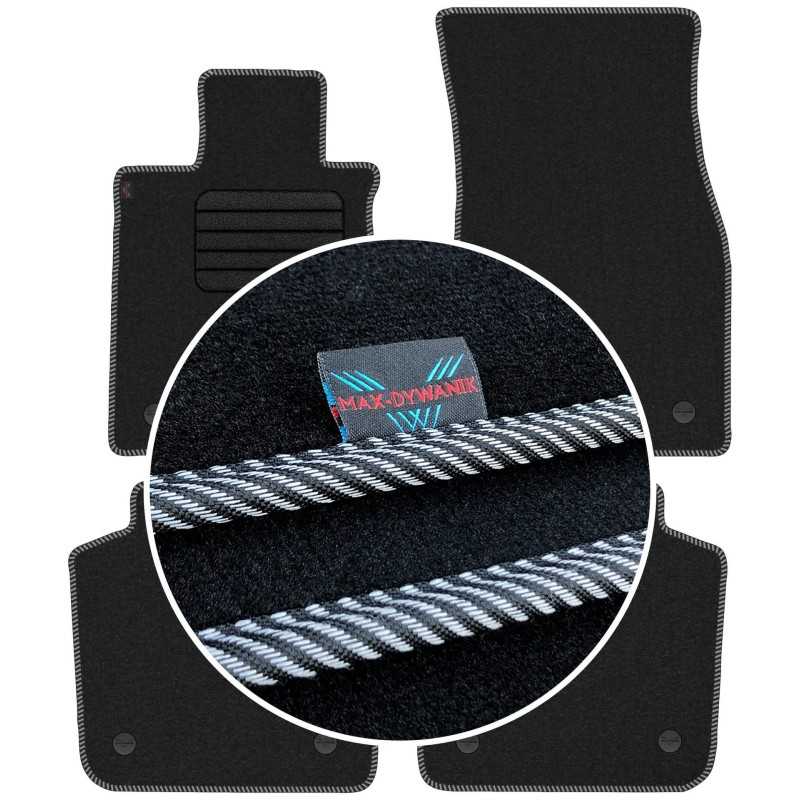 BMW s7 G12 Long 2015- Veliūriniai kilimėliai MAX-DYWANIK