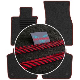 BMW s7 G12 Long 2015- Veliūriniai kilimėliai MAX-DYWANIK