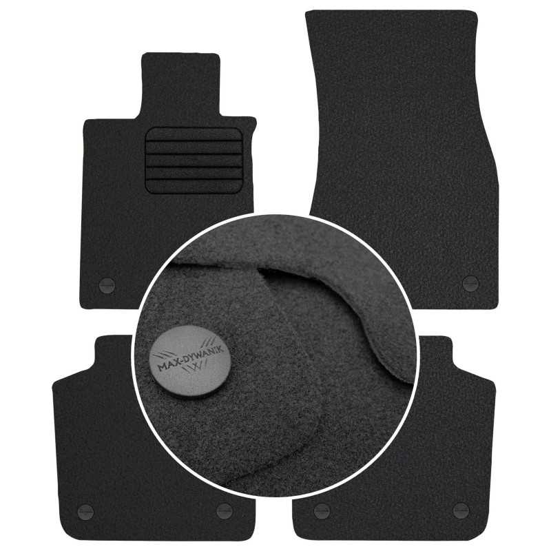 BMW s7 G12 Long 2015- Veliūriniai kilimėliai MAX-DYWANIK