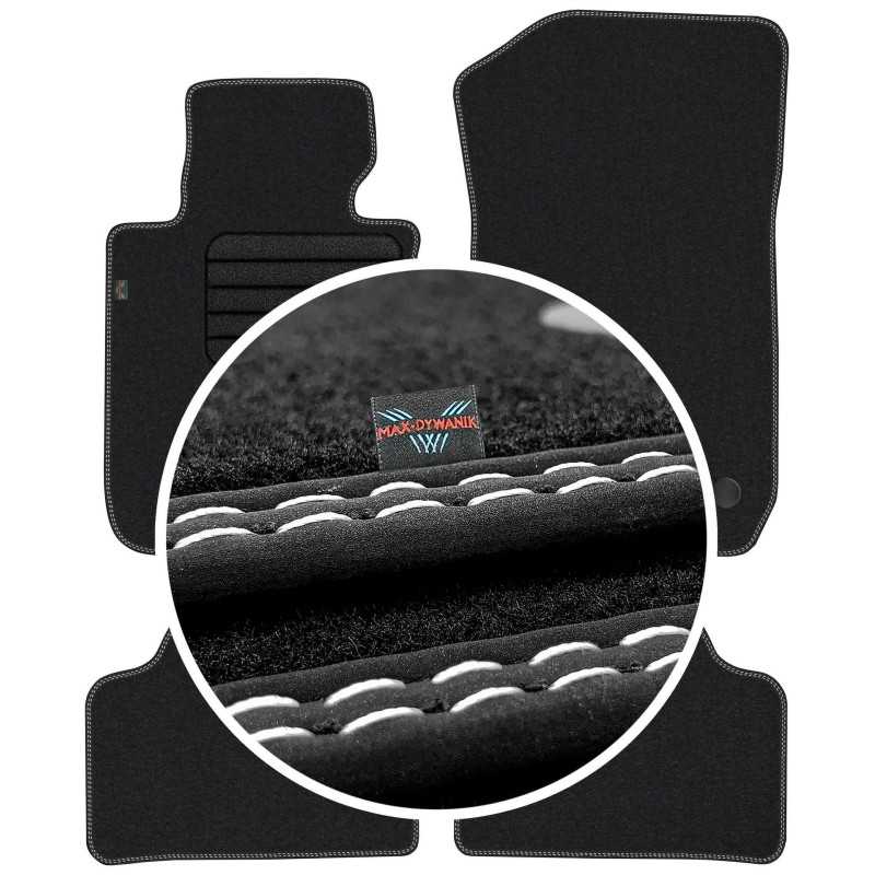 BMW X1 E84 2009-2015 (sDrive) Veliūriniai grindų kilimėliai MAX-DYWANIK