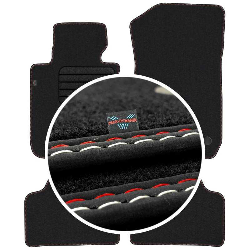 BMW X1 E84 2009-2015 (sDrive) Veliūriniai grindų kilimėliai MAX-DYWANIK