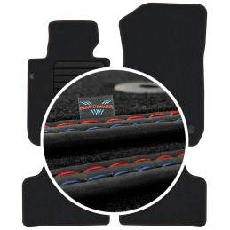 BMW X1 E84 2009-2015 (sDrive) Veliūriniai grindų kilimėliai MAX-DYWANIK