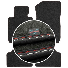 BMW X1 E84 2009-2015 (sDrive) Veliūriniai grindų kilimėliai MAX-DYWANIK