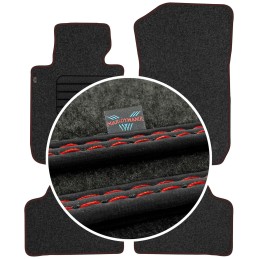 BMW X1 E84 2009-2015 (sDrive) Veliūriniai grindų kilimėliai MAX-DYWANIK