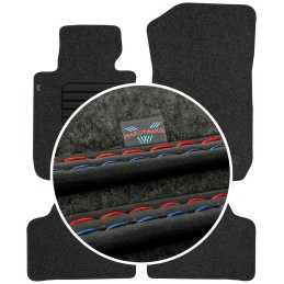 BMW X1 E84 2009-2015 (sDrive) Veliūriniai grindų kilimėliai MAX-DYWANIK