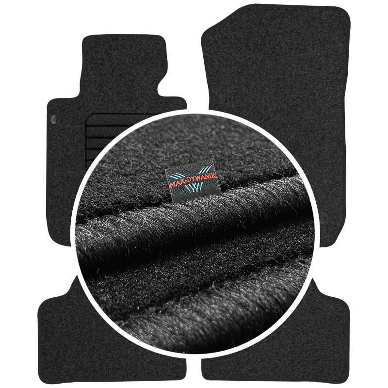 BMW X1 E84 2009-2015 (sDrive) Veliūriniai grindų kilimėliai MAX-DYWANIK