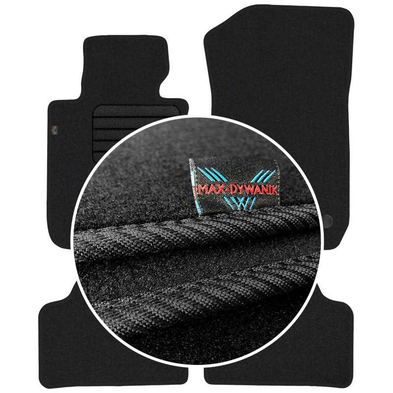 BMW X1 E84 2009-2015 (sDrive) Veliūriniai grindų kilimėliai MAX-DYWANIK