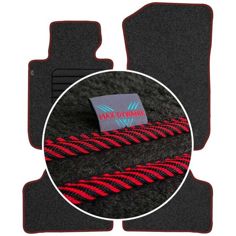 BMW X1 E84 2009-2015 (sDrive) Veliūriniai grindų kilimėliai MAX-DYWANIK