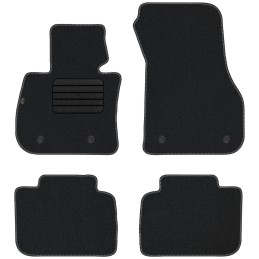 BMW X1 F48 2015- (be atramos kojoms) MAX-DYWANIK veliūriniai kilimėliai