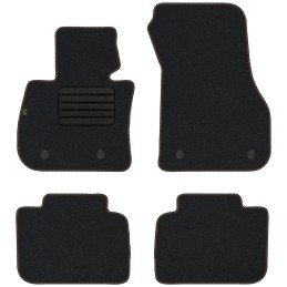 BMW X1 F48 2015- (be atramos kojoms) MAX-DYWANIK veliūriniai kilimėliai