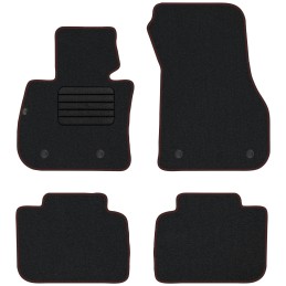 BMW X1 F48 2015- (be atramos kojoms) MAX-DYWANIK veliūriniai kilimėliai