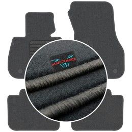 BMW X1 F48 2015- (be atramos kojoms) MAX-DYWANIK veliūriniai kilimėliai