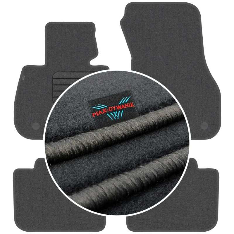BMW X1 F48 2015- (be atramos kojoms) MAX-DYWANIK veliūriniai kilimėliai