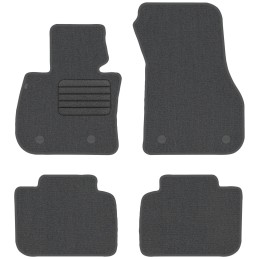 BMW X1 F48 2015- (be atramos kojoms) MAX-DYWANIK veliūriniai kilimėliai