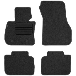 BMW X1 F48 2015- (be atramos kojoms) MAX-DYWANIK veliūriniai kilimėliai