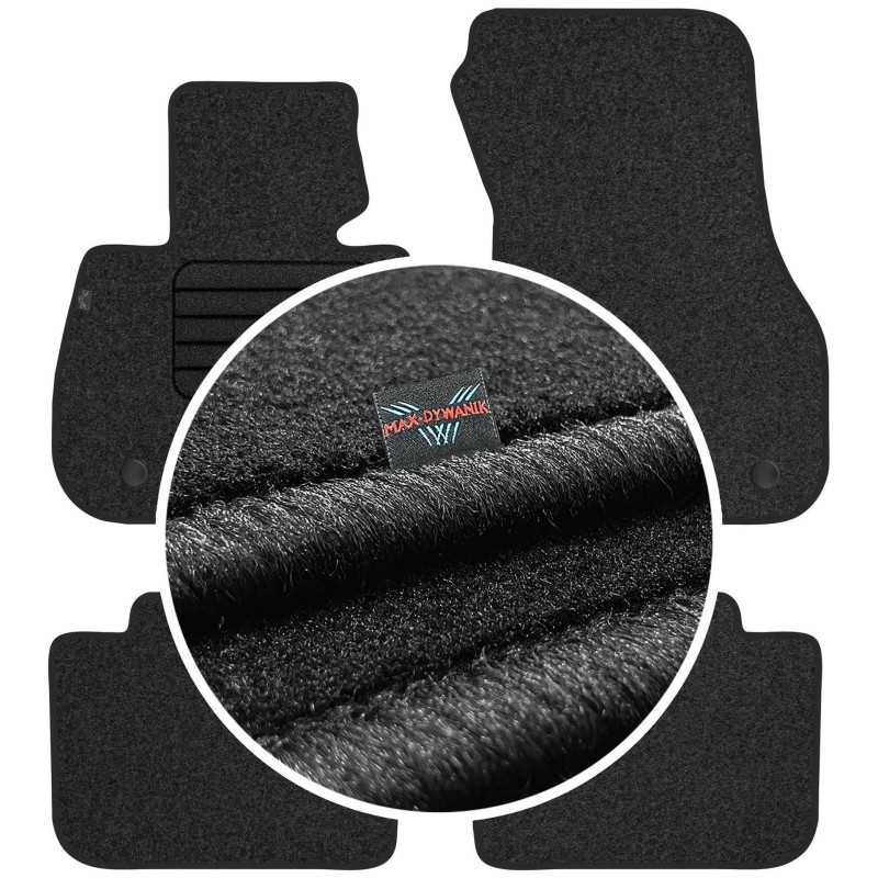 BMW X1 F48 2015- (be atramos kojoms) MAX-DYWANIK veliūriniai kilimėliai