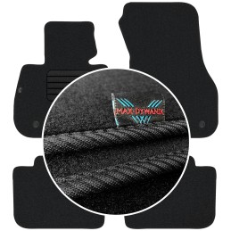BMW X1 F48 2015- (be atramos kojoms) MAX-DYWANIK veliūriniai kilimėliai