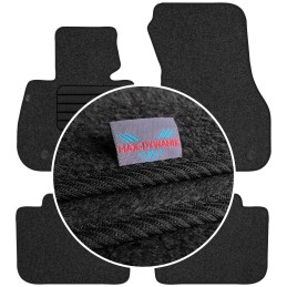 BMW X1 F48 2015- (be atramos kojoms) MAX-DYWANIK veliūriniai kilimėliai