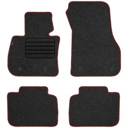 BMW X1 F48 2015- (be atramos kojoms) MAX-DYWANIK veliūriniai kilimėliai