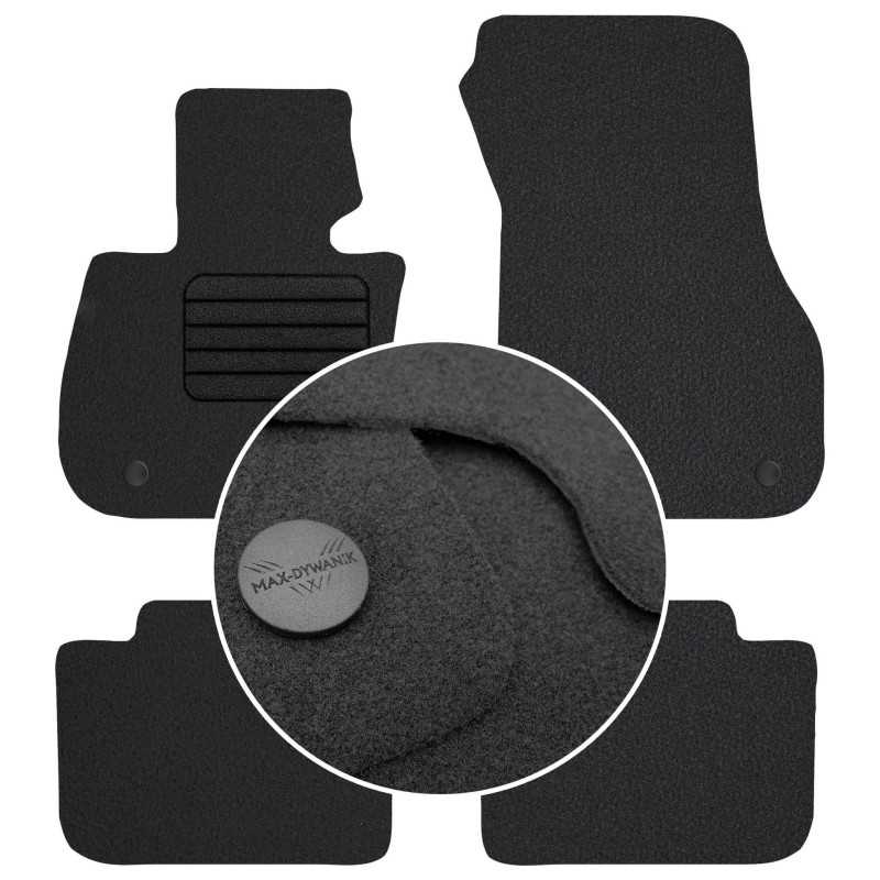 BMW X1 F48 2015- (be atramos kojoms) MAX-DYWANIK veliūriniai kilimėliai