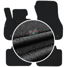 BMW X1 F48 2015- (su letena) Veliūriniai kilimėliai MAX-DYWANIK