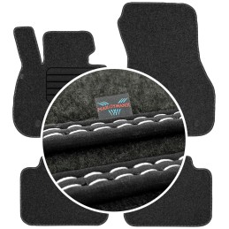 BMW X1 F48 2015- (su letena) Veliūriniai kilimėliai MAX-DYWANIK