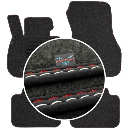 BMW X1 F48 2015- (su letena) Veliūriniai kilimėliai MAX-DYWANIK