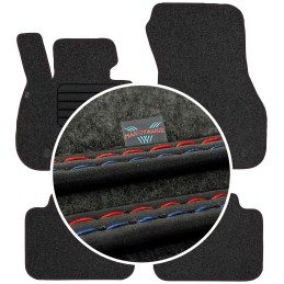 BMW X1 F48 2015- (su letena) Veliūriniai kilimėliai MAX-DYWANIK