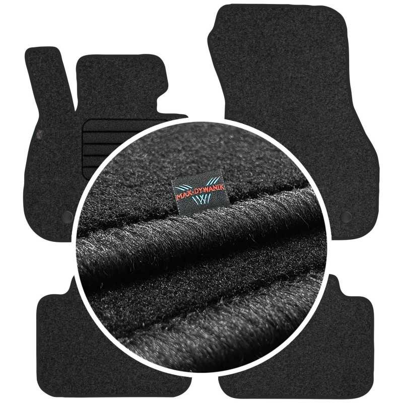 BMW X1 F48 2015- (su letena) Veliūriniai kilimėliai MAX-DYWANIK