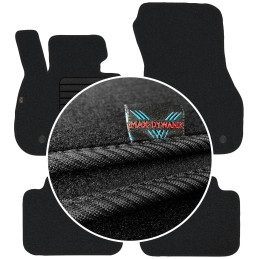 BMW X1 F48 2015- (su letena) Veliūriniai kilimėliai MAX-DYWANIK