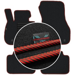 BMW X1 F48 2015- (su letena) Veliūriniai kilimėliai MAX-DYWANIK