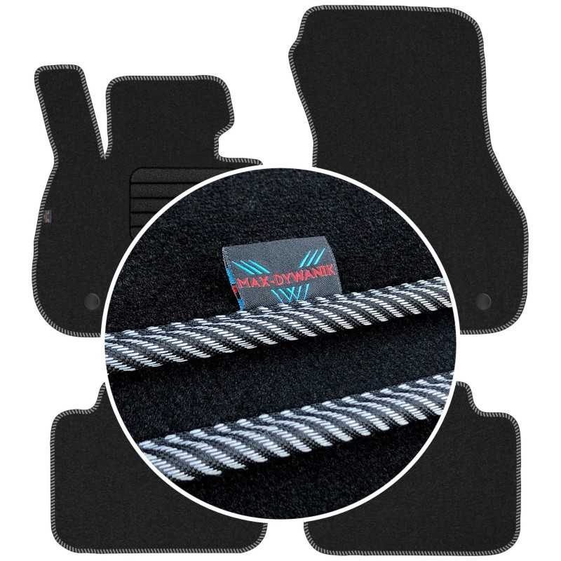 BMW X1 F48 2015- (su letena) Veliūriniai kilimėliai MAX-DYWANIK