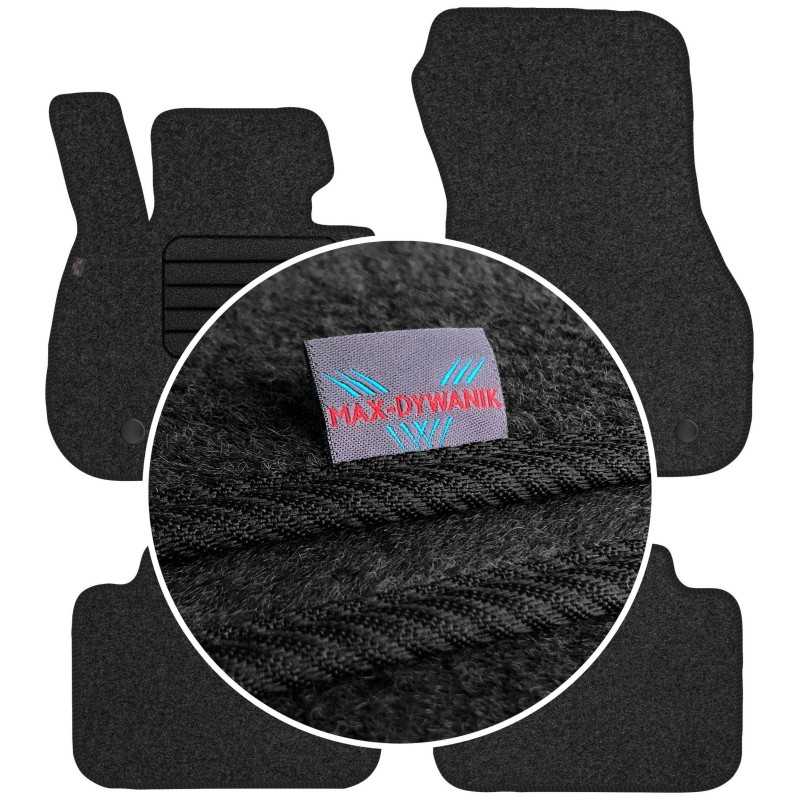 BMW X1 F48 2015- (su letena) Veliūriniai kilimėliai MAX-DYWANIK