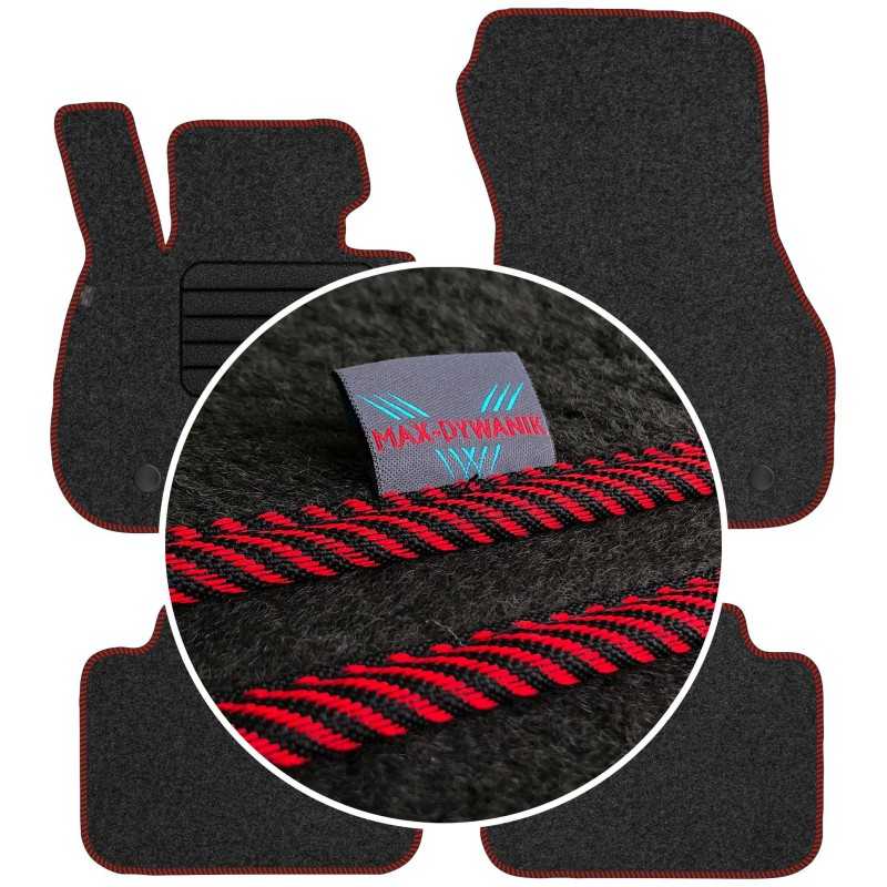 BMW X1 F48 2015- (su letena) Veliūriniai kilimėliai MAX-DYWANIK