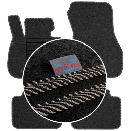 BMW X1 F48 2015- (su letena) Veliūriniai kilimėliai MAX-DYWANIK