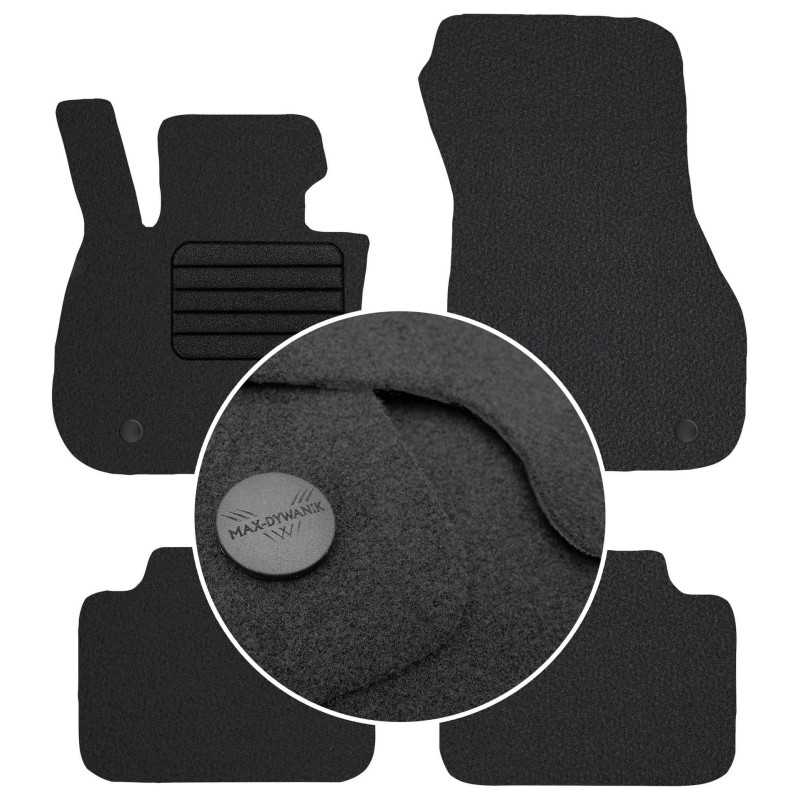 BMW X1 F48 2015- (su letena) Veliūriniai kilimėliai MAX-DYWANIK
