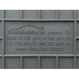 BMW X2 F39 2018- Guminiai kilimėliai MOTOHOBBY 190901