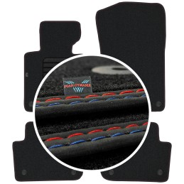 BMW X3 E83 2003-2010 Veliūriniai kilimėliai MAX-MAT