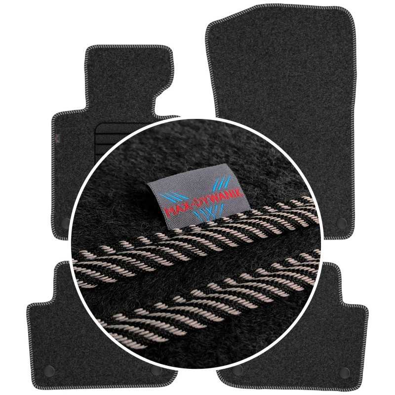 BMW X3 E83 2003-2010 Veliūriniai kilimėliai MAX-MAT