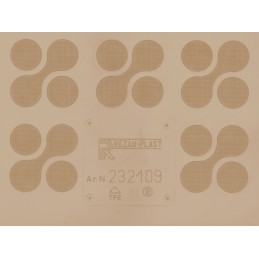 BMW X3 E83 visureigis 2003-2010 bagažinės kilimėlis REZAW BEIGE 232109/B