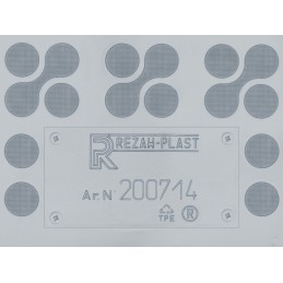 BMW X3 F25 2010-2017 m. Guminiai kilimėliai REZAW PILKI 200714/S