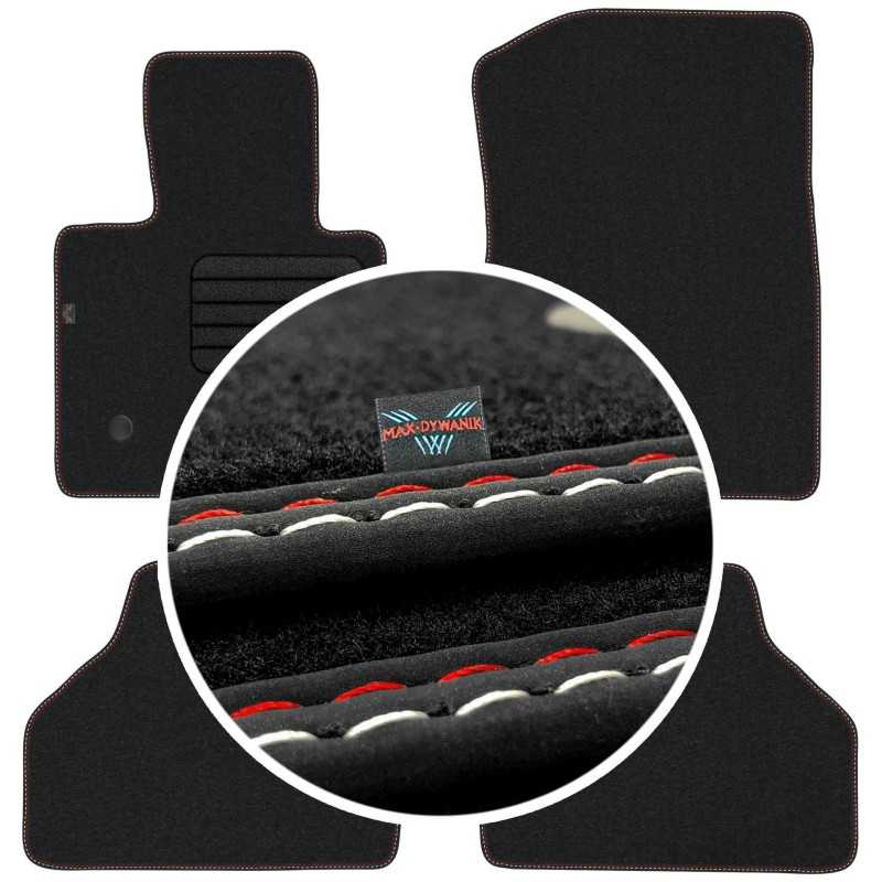 BMW X3 F25 2011-2017 Veliūriniai grindų kilimėliai MAX-DYWANIK