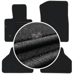 BMW X3 F25 2011-2017 Veliūriniai grindų kilimėliai MAX-DYWANIK