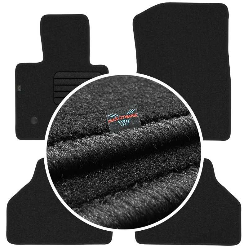 BMW X3 F25 2011-2017 Veliūriniai grindų kilimėliai MAX-DYWANIK