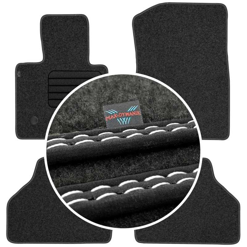 BMW X3 F25 2011-2017 Veliūriniai grindų kilimėliai MAX-DYWANIK
